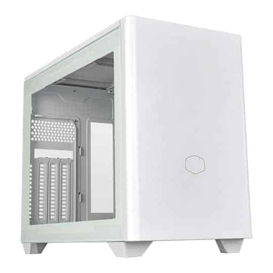 Cooler Master MasterBox NR200P V2 Mini-ITX Tempered Glass PC Gaming Case White